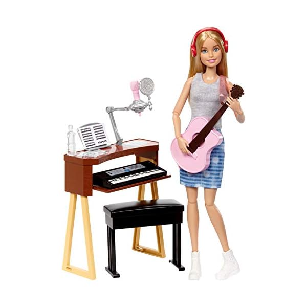Barbie Mattel FCP73 - Musikerin Puppe und Spielset – Bild 3