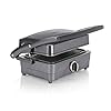 Cuisinart 2-in-1 Grill and Sandwich Maker, Non-Stick Removable Plates, Midnight Grey, GRSM4U