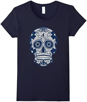 Womens FUNNY Dallas Football Jersey Man Women T-Shirt Gift #4 Large Navy