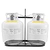 RecPro RV Dual Propane Tank Mounting Rack | 20lb or 30lb LP Tank ...
