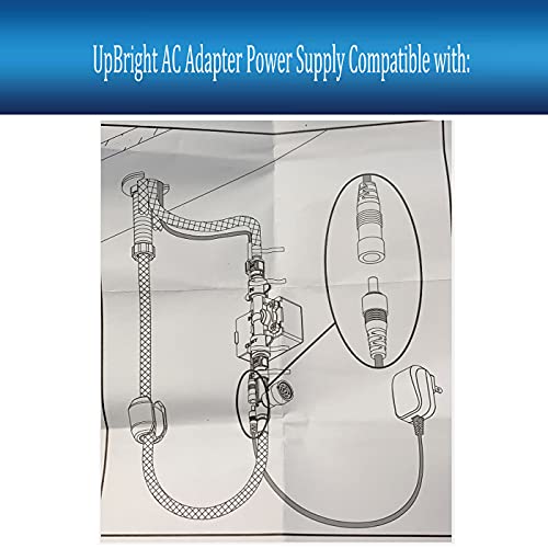 UpBright 9V AC/DC Adapter Compatible With Kohler Touchless Malleco Faucet KR31498NA KR31498