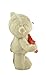 ENNAS Lovely Resin Bear Figurines I LOVE YOU Christmas Gifts Birthday Gifts Decoration 3.86