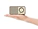 Sangean WR-7WL Wood Cabinet Mini Bluetooth Speaker with FM Tuner and Aux-In Walnut/Wood (Certified Refurbished)thumb 3