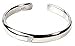 FANTOM 925 Sterling Silver Toe Ring Collection, One Size Fits All, Flexible and Hypoallergenic Plain Center Mini CZ