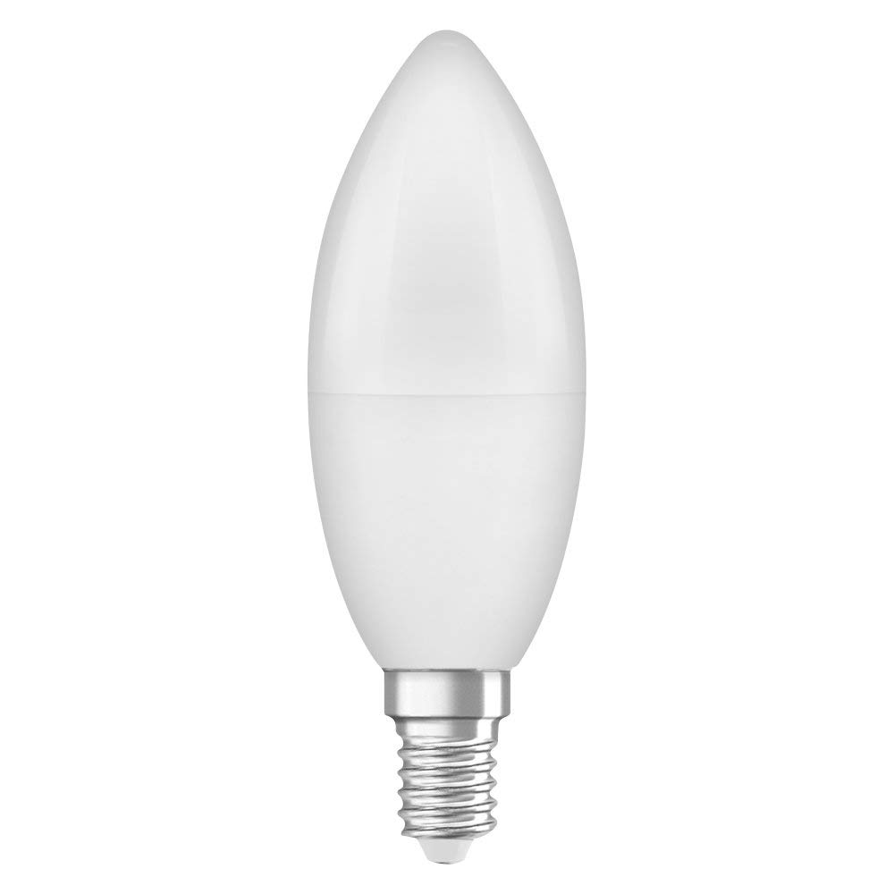 OSRAM Pack of 10 x LED lamp | Base: E14 | Warm White | 2700 K | 6 W | replacement for 60W | LED Retrofit CLASSIC B