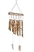 Inspirational Bamboo Wind Chime - Light Brown Indoor Outdoor Wooden Melody Bamboo Wind Bell Wind Chimes Large Home Outdoor 25