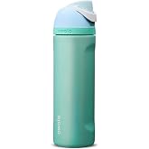 Owala FreeSip Insulated Water Bottle 24 fl oz Morning Dew | Stainless Steel, Double-Wall Insulated, Built-In Straw, Flip-Top Lid, Leak-Resistant