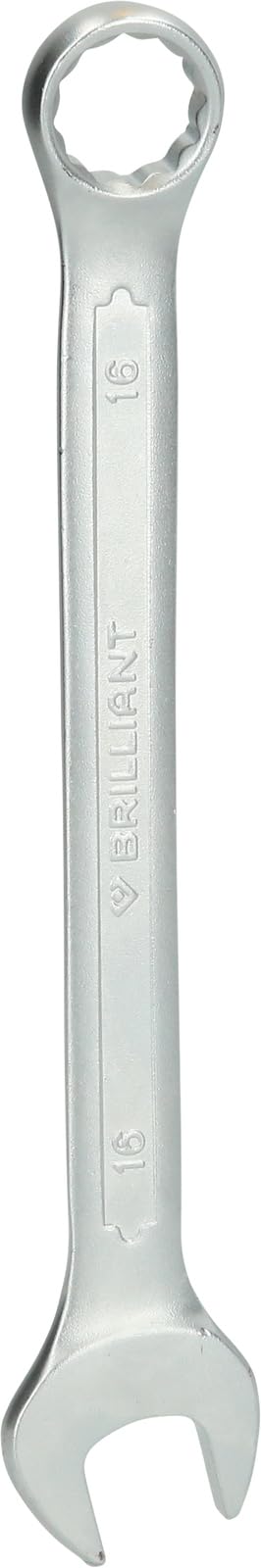 BRILLIANT TOOLS BT011916 Combination Spanner, 16 mm [Powered by KS Tools]