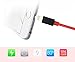 GreatYakonn 3Pack3/6/10ft Lightning Charging Cable Cord Nylon Braided USB Charge and Sync Cable for Apple iPhone 7/7 plus/6/6s/6 plus/6s plus,5c/5s/5,iPad Air/Mini Compatible with iOS10(Red)