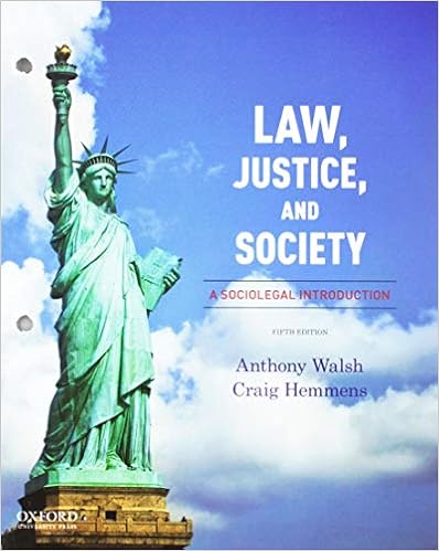 Law Justice And Society A Sociolegal Introduction Walsh Anthony Hemmens Craig 9780190843946 Amazon Com Books