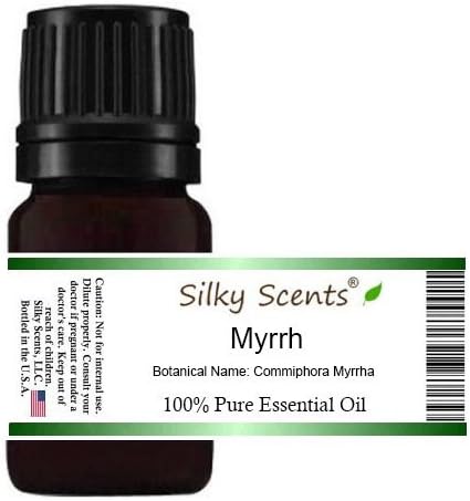 Silky Scents Myrrh (Ethiopia) Essential Oil (Commiphora Myrrha) 100% Pure and Natural - 1OZ-30ML