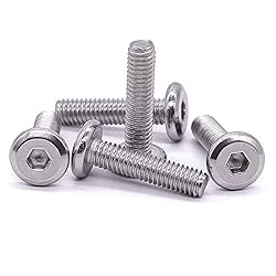 M6-1.0 x 16mm Flat Head Hex Socket Cap Screws