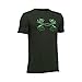Under Armour Boys' Antler Logo T-Shirt, Artillery Green/Black, Youth X-Large