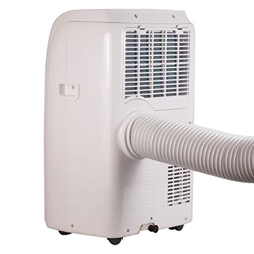 Black + Decker 10000 BTU Portable Air Conditioner Unit, Remote, LED Display, Window Vent Kit, 4 Caster Wheels, White (Renewed) - Thumbnail 7