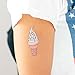 Tattly Temporary Tattoos, Soft Serve, 0.1 Ounce