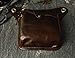 Le'aokuu Mens Genuine Leather Outdoor Sporting Hicking Waist Hip Pack Messenger Shoulder Drop Leg Thigh Bag Pouches For Women 211-5 (Brown 2)