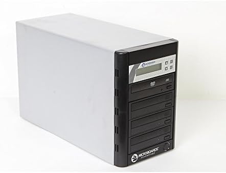 Microboards Quic Disc DVD H123, Economy CD/DVD Duplicator 1:3 with Hard-Drive Level 2 Regular 190839020406