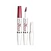 Maybelline Super Stay 24, 2-Step Liquid Lipstick Makeup, Long Lasting Highly Pigmented Color with Moisturizing Balm, Very Cranberry, Ruby Red, 1 Count