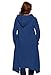 Dokotoo Womens Cotton Amazon High Low Long Sleeve Loose Sweatshirt Hoodies Tops Blue X-Large