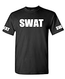 SWAT - police novelty raid law enforcement - Mens Cotton T-Shirt