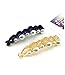 Ankha Banana Hair Clips for Women for Thick Hair - Girls Hair Clincher - Pearl Hair Accessories (2 PCS)