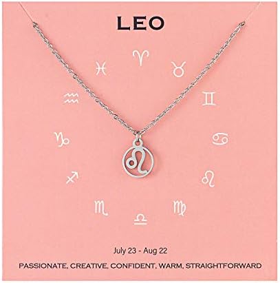 Augonfever Dainty Constellation Zodiac Sign Choker Necklace 14K Gold Plated for Girls Women 15.75-17.75"