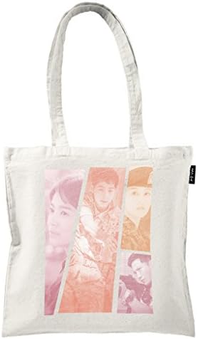 Descendants of the Sun Collection 14.6" x 16" Cotton Tote Bag, Made in Korea