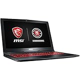 MSI GL62M 7REX-1896US 15.6" Full HD Gaming Laptop Computer Quad Core i7-7700HQ, GeForce GTX 1050Ti 4G Graphics, 8GB DRAM, 128GB SSD + 1TB Hard Drive, Steelseries Red Backlit Keyboard