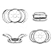 Artaste 59519 All Metal Die Cast Zinc Apple Corer and Divider with Stainless Steel Blades