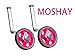 MOSHAY Training Wheels for Children's Bicycle stabiliser(for 14 16 18 20 inch Bike) (Rose)
