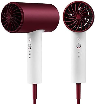 YLXD Hair Dryer, Professional Hairdryer, Original Xiaomi Anion HairDryer Aluminum Alloy Body 1800W Air Outlet Anti-Hot Innovative, Diversion Design, Curler, straightener, Mini Style