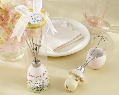 About to Hatch Stainless-Steel Egg Whisk in Showcase Gift Box -48 count