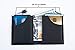 Slim Men's Wallet RFID Blocking Compact Front and Back Pocket Leather Card Holder