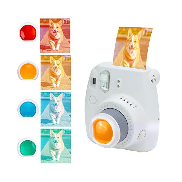 ZWOOS 10 in 1 Zubehör Kompatibel mit Instax Mini 11/9/8 Sofortbildkamera, einschließlich Kameratasche, Album und Anderen… – Bild 4