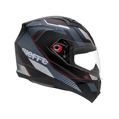 Capacete Masculino Bieffe B40 Essence Preto Moto Óculos