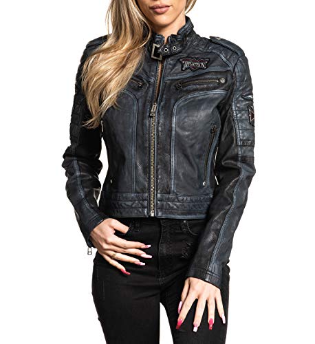 Affliction Women's Lethal Attack Jacket Pacific Blue in Kenya