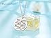 Inspirational Jewelry Necklace Gift for Women Girls by AnalysisyLove - You are Braver Stronger Smarter Than You Think