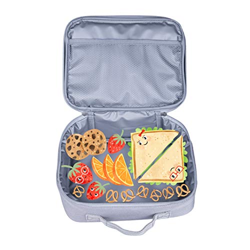 image for Wildkin Kids Insulated Lunch Box for Boys and Girls, Perfect Size for 
