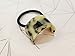 We We France Hair Cuff Leopard Print Hair Cuffs Ponytail Holder, Beige brown (03)