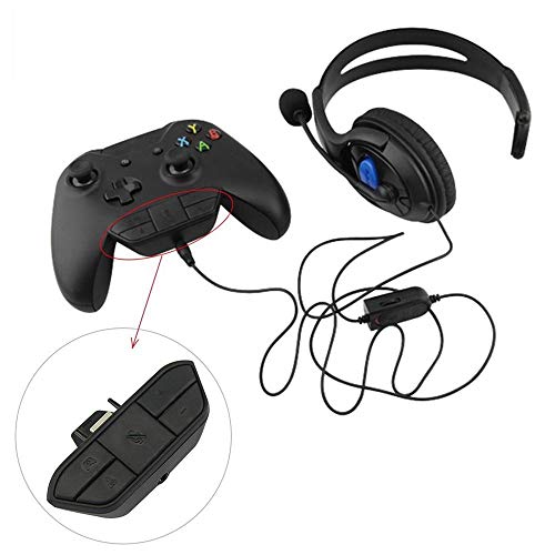 Stereo Headset Headphone Audio Game Adapter for Microsoft Xbox One Controller NB - Thumbnail 3