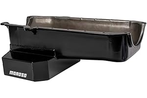 Moroso 21320 Oil Pan with One-Piece Seal for Chevy Small-Block Engines