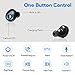 Bluetooth Headphones, Lermom Bluetooth 5.0 Wireless Earbuds True Stereo Sound Heavy Bass Binaural Microphone Calling Earphones Mini in Ear Headset 16Hours Battery Life with Charging Case for Sportsthumb 2