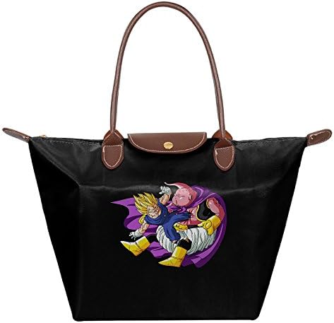 FALKING Women's Dragon Character Ball Waterproof Shoulder Handbags For Beach Shopping With Zipper