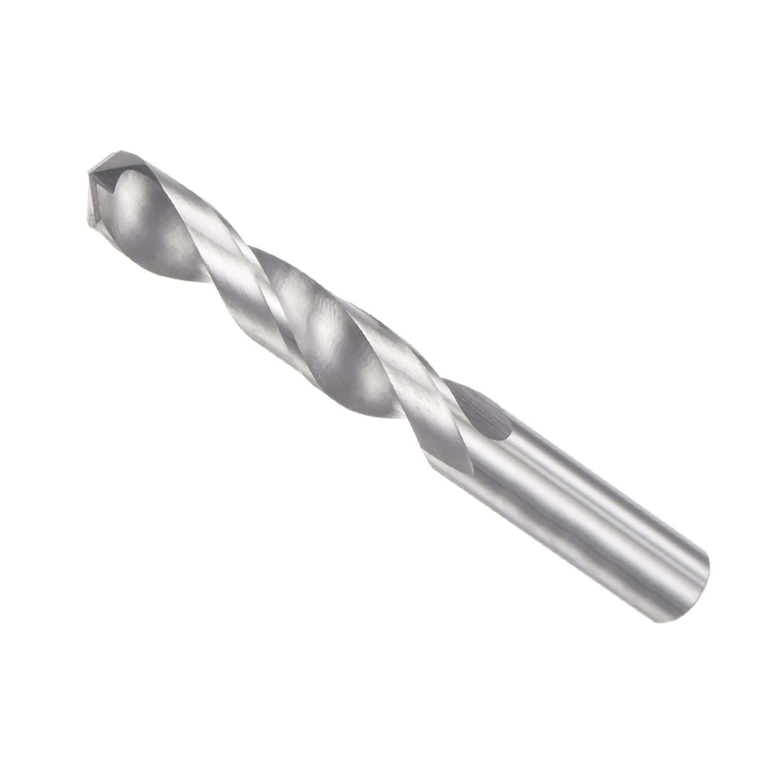 CoCud Solid Carbide Drill Bits, 7.2mm Diameter, YG6 (C2/K20) Tungsten Carbide Straight Shank Twist Drill Bits - (Applications: for Stainless Steel Alloy), 1-Piece