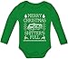 TeeStars - Merry Christmas Diaper's Full Baby Long Sleeve Onesie