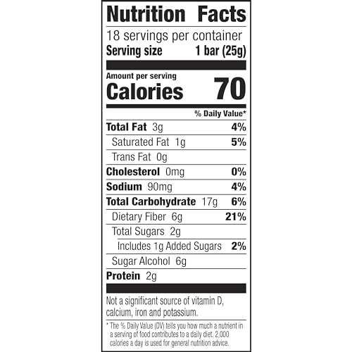 FIBER ONE 70 CALORIE SOFT BAKED BARS, CINNAMON COFFEE CAKE, MEGA PACK, 18 CT, 16 OZ