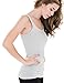 Caramel Cantina 4 Pack Junior's Skinny Tank Top (Large, Black/White/Navy/Grey)