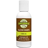 Clean Hands - Citrus Gel - Alcohol FREE, Benzalkonuim Chloride FREE / Natural Essential Oils