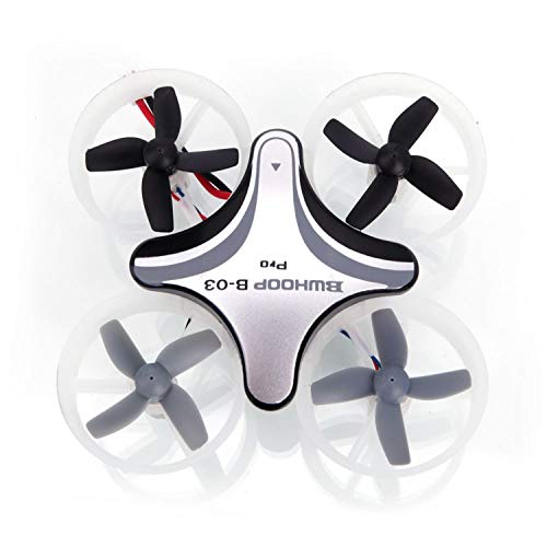 SHUTAO BoldClash BWHOOP B03 Pro 716 Motor 61500rpm EDF RC Quadcopter 260mAh 3.7V Gray