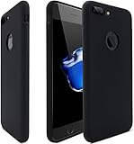 iPhone 7 Plus Case, HZ BIGTREE Full Matte Soft Touch Slim Fit Flexible TPU Case with Superior Coating [Skin feeling] Cover for Apple iPhone 7 Plus 5.5 inch [Matte Jet Black]